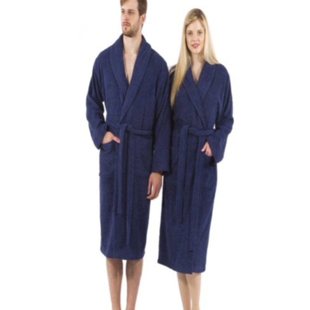 Linum Home Textiles Unisex Terry Cloth Bathrobe L/XL